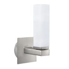 Palermo kinkiet łazienkowy 1x33W G9 230V nikiel/biały